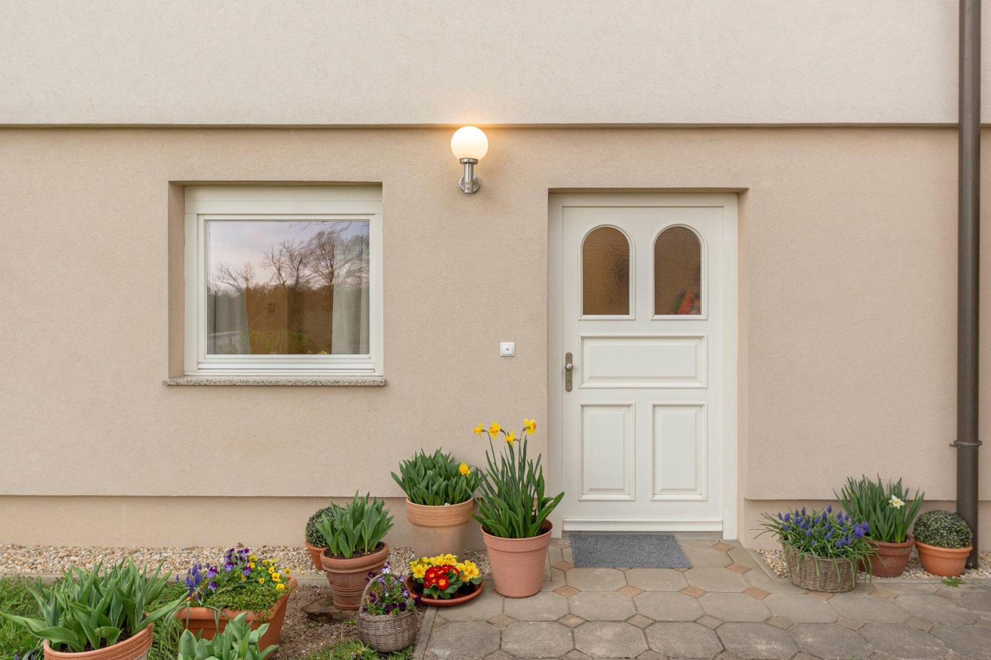 דירות לובליאנה Cozy Garden Flat מראה חיצוני תמונה